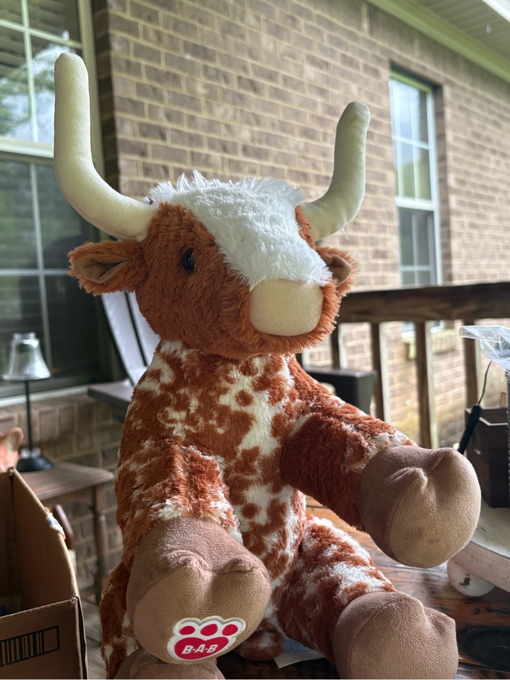 Longhorn Cow Stuffed Animal